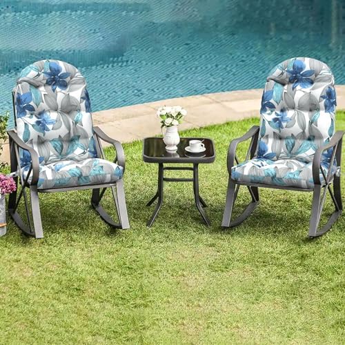 LVTXIII Outdoor Adirondack Chair Cushions, 44x19x4 Inch Non-Slip High Back Ro...