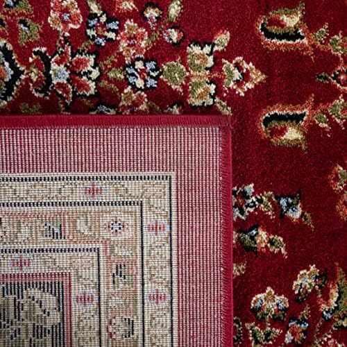 SAFAVIEH Area Rug 9x12 - Lyndhurst Collection - Large - Red & Black, Trad...