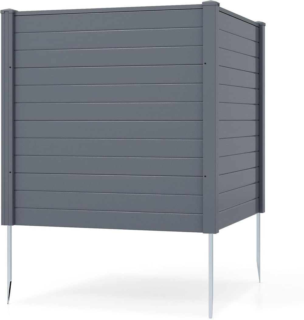 GIANTEX No-Dig Air Conditioner Fence, 2 Panels, 48''W x 48''H...