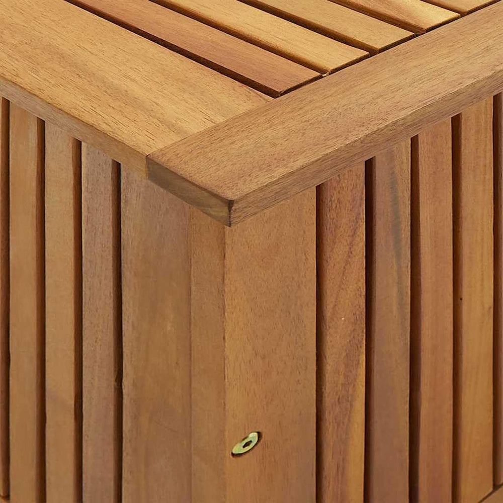 vidaXL Garden Storage Box 35.4"x19.7"x22.8" Solid Wood Acacia