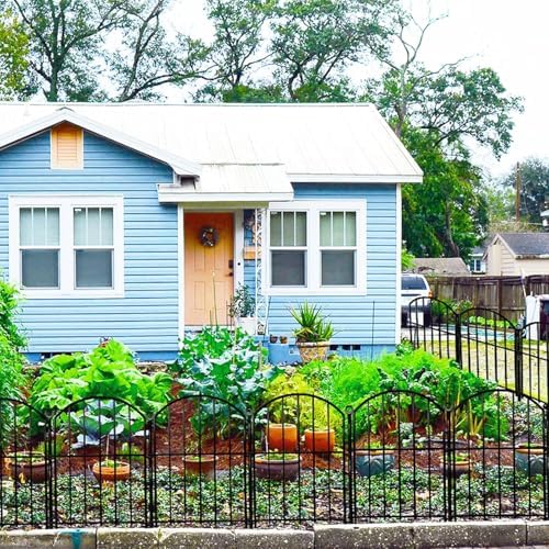 Decorative Garden Fence 17in(H)x13in(W), 26 Pack Rustproof Metal No Dig Fence...