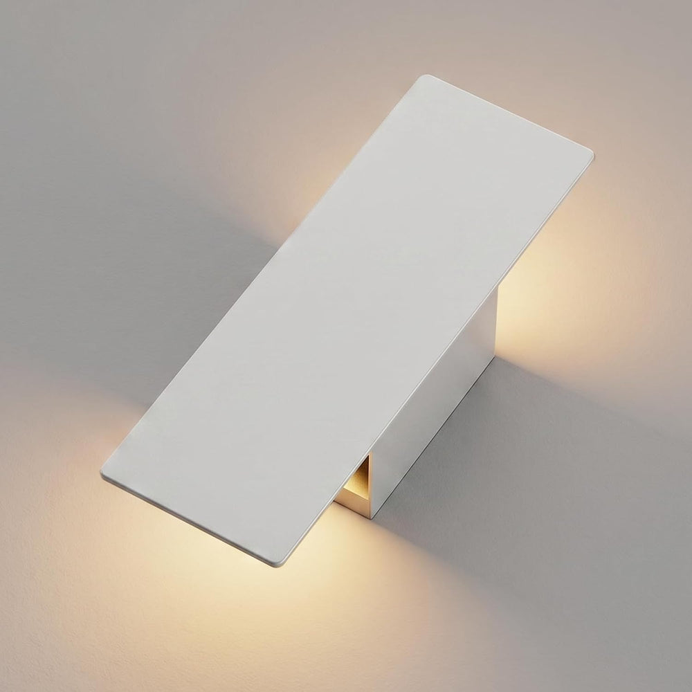Tipace Hardwired White Wall Sconces,3000K Modern Wall Lights Led Indoor Wall ...