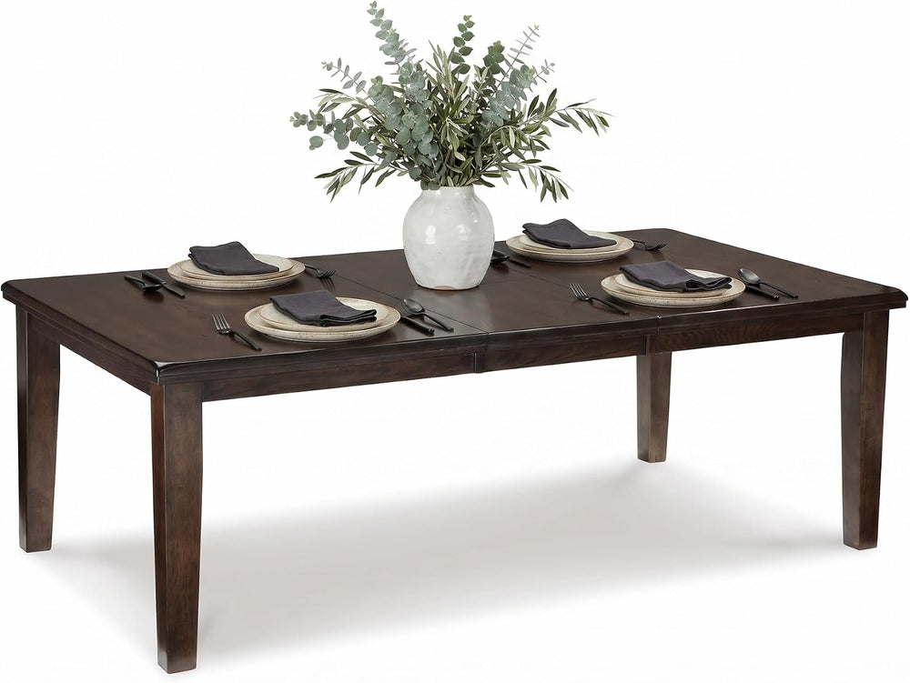 Signature Design by Ashley Haddigan Dining Extension Table, Seats 6-8