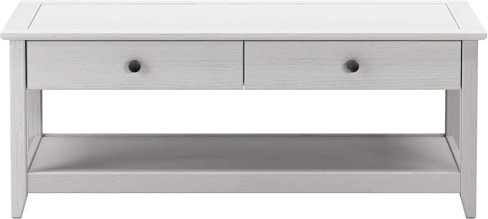Greenport Coffee Table - Brushed White