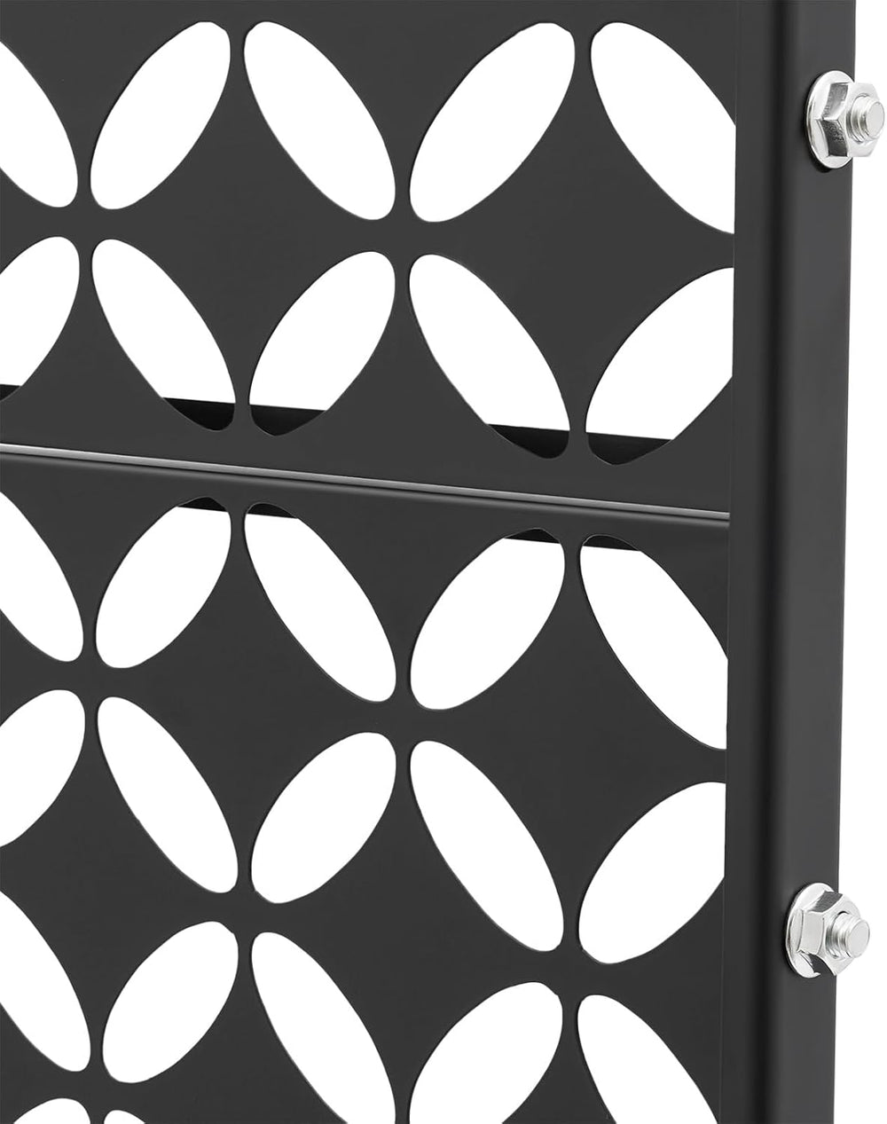 Outdoor Privacy Screen, 3 ft W x 6 ft H Metal Decoative Privacy Screen Panel ...