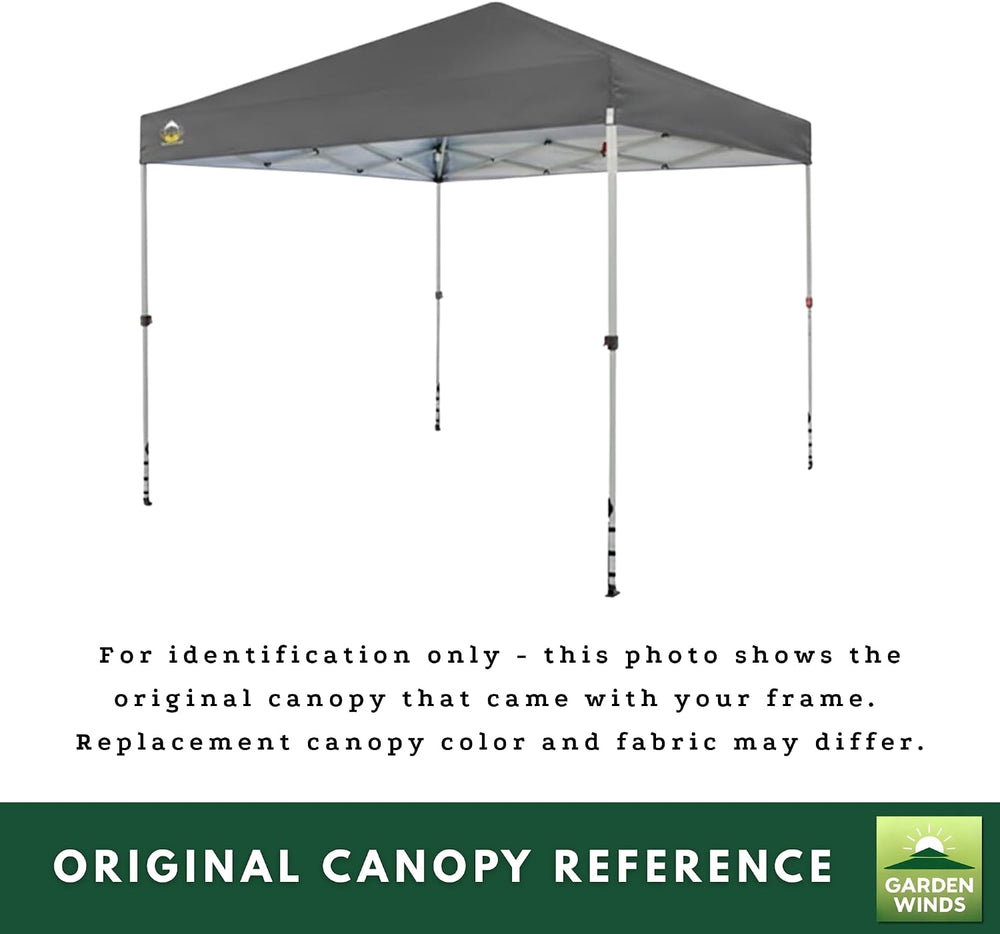 Garden Winds Reinforced RipLock 350 Replacement Canopy Top Cover Compatible w...