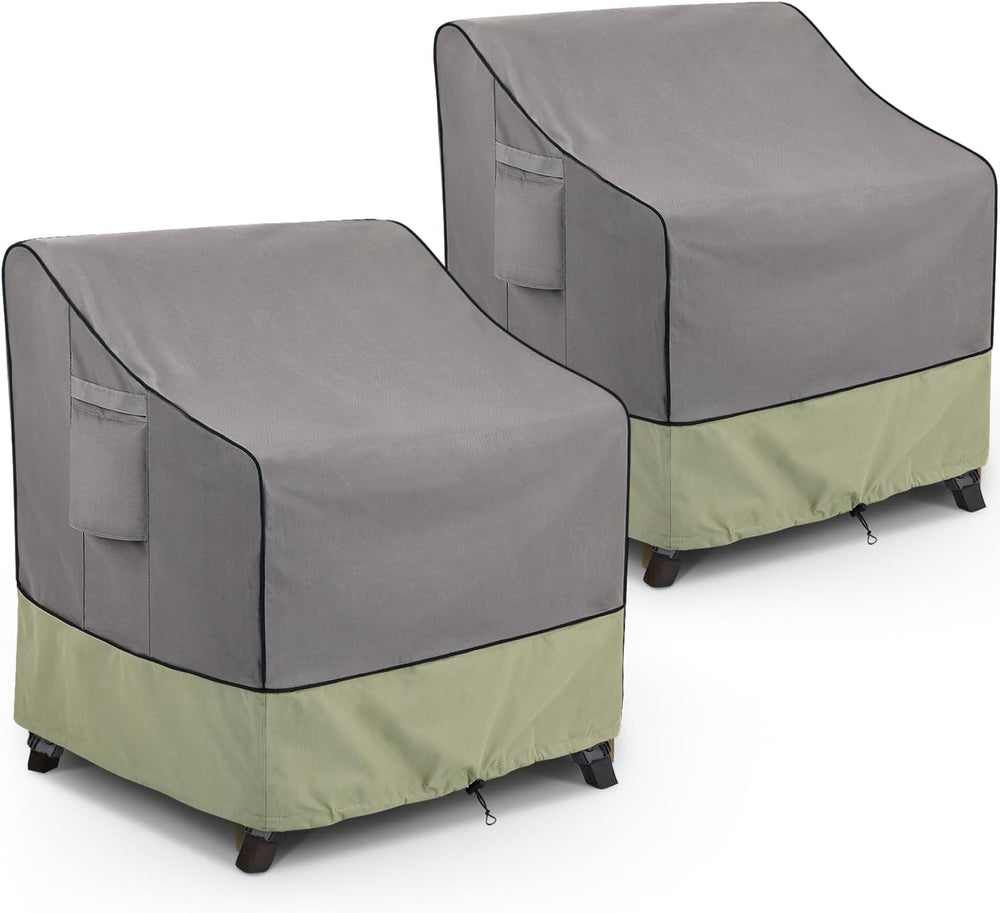 KylinLucky Outdoor Patio chair Covers 2 Pack 33 x 34 x 31 inch Waterproof