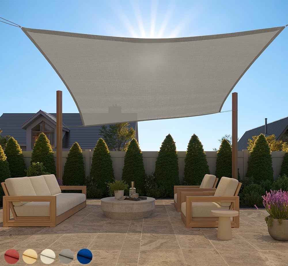 gorilla grip heavy duty sun shade sail for, main product view