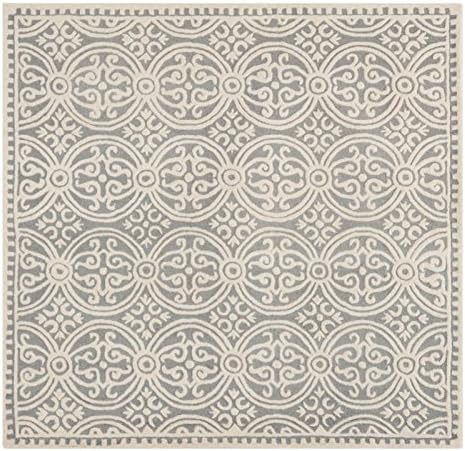 SAFAVIEH Cambridge Collection 11' x 15' Black/Ivory CAM123E Handmade ...