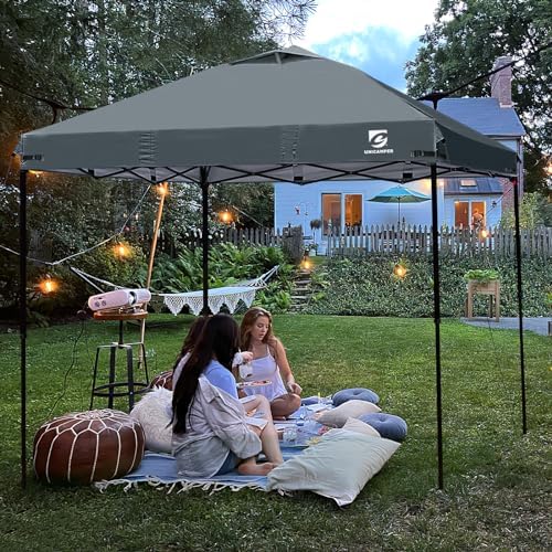 10x10 Pop Up Canopy Replacement Top Cover with Air Vent(Frame NOT INCUDE)