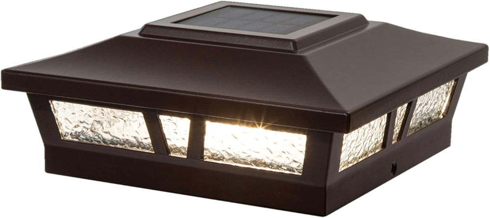Classy Caps Oxford Solar Post Cap - Fits 6"x6", 5.5"x5.5"...