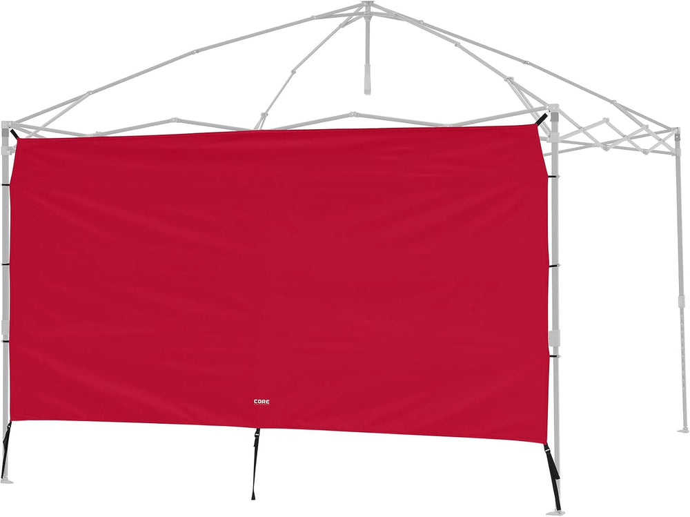 CORE Sunwall for Straight Leg Pop Up Canopy Tent – Fits 10x10 and 13x13 Canop...