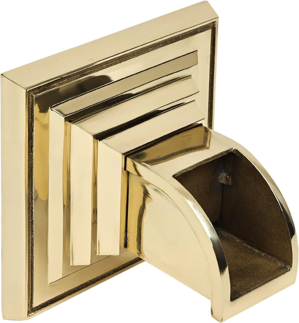 Exquisite Handcrafted Solid Brass Waterfall Fountain Spout, Water Fountain Sc...