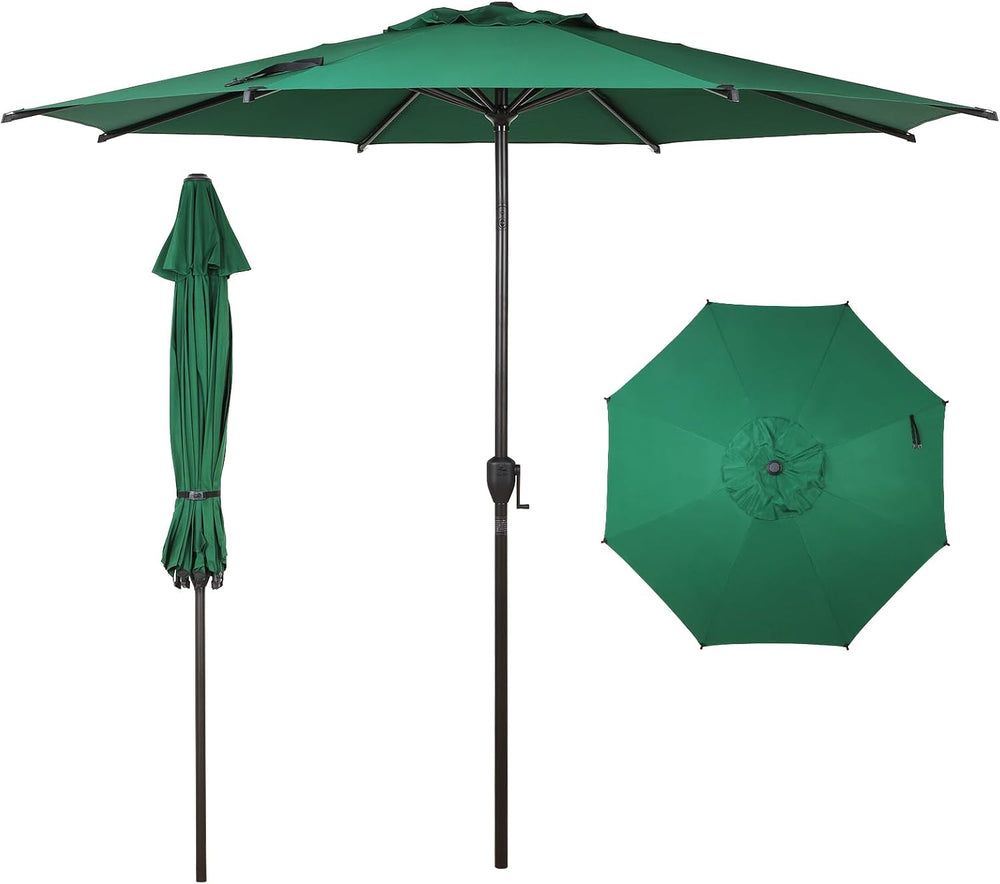 Abba Patio 9FT Lyon Outdoor Patio Umbrella Outdoor Table Umbrella with Push B...