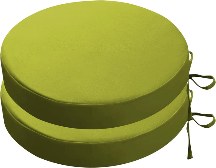 SK Studio Round Outdoor Chair Cushions for Patio Furniture Seat Cushion