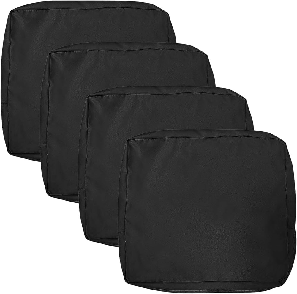 VAKADO Outdoor Patio Furniture Chair Cushion Replacement Covers Set of 4 Wate...