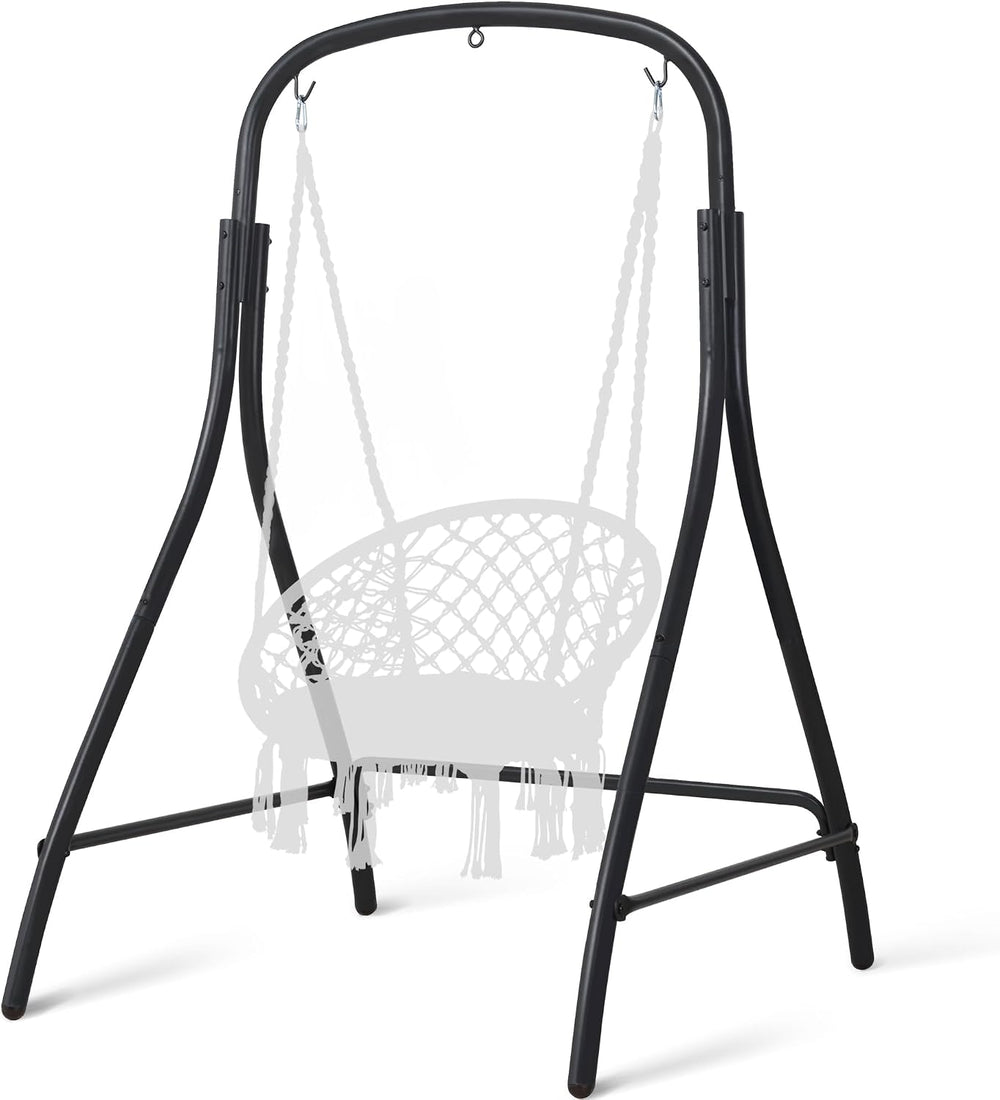 SUNCREAT Hammock Chair Stand, Heavy-Duty Steel Hammock Stand, 400 lbs Capacit...