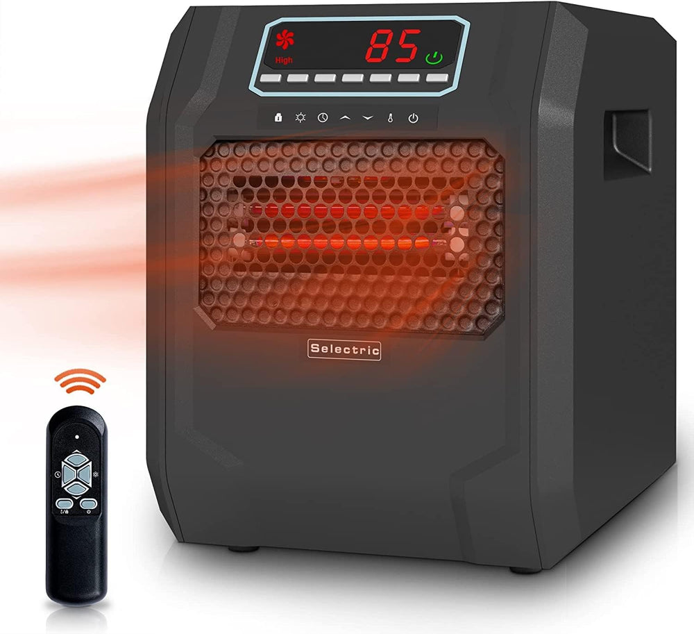 VOLTORB Freestanding Portable Electric Space Heater for Bedroom or Indoor Use...