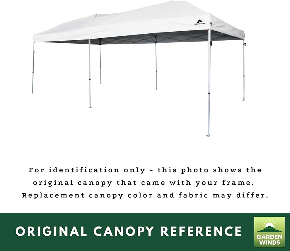 Garden Winds Reinforced RipLock 350 Replacement Canopy Top Cover Compatible w...