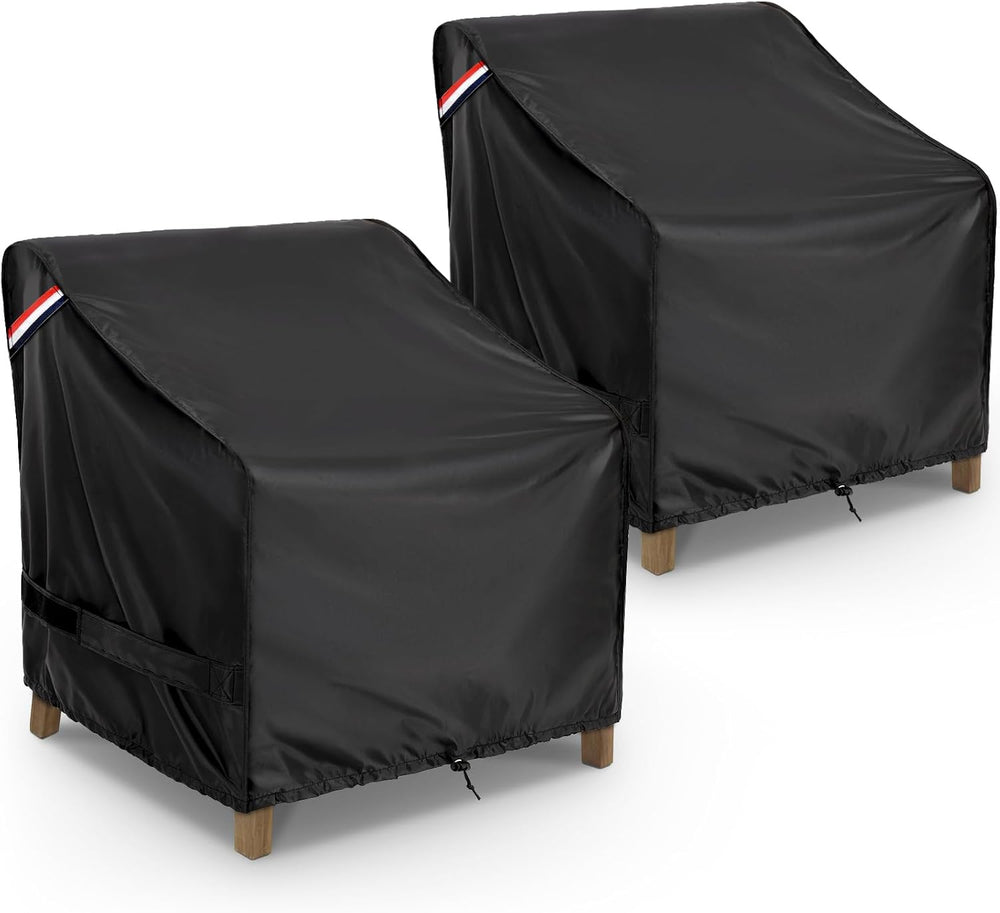 KylinLucky Outdoor Patio chair Covers 2 Pack 29 x 30 x 36 inch Waterproof