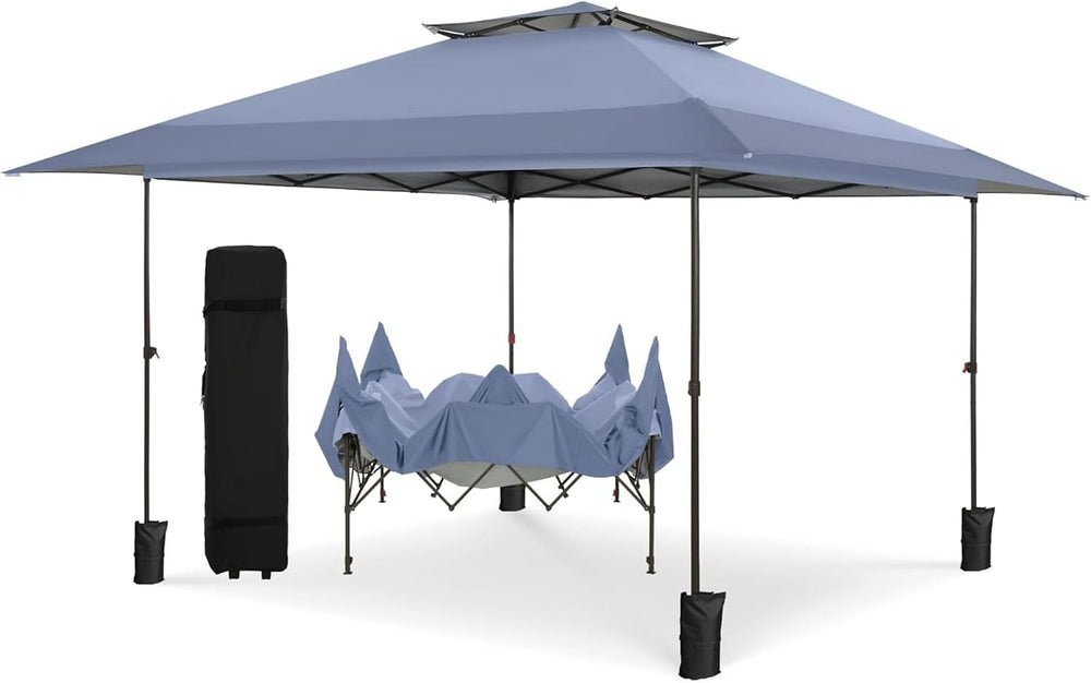 PHI VILLA 13x13 Pop up Canopy Tent, Instant Outdoor Easy One Push Tents