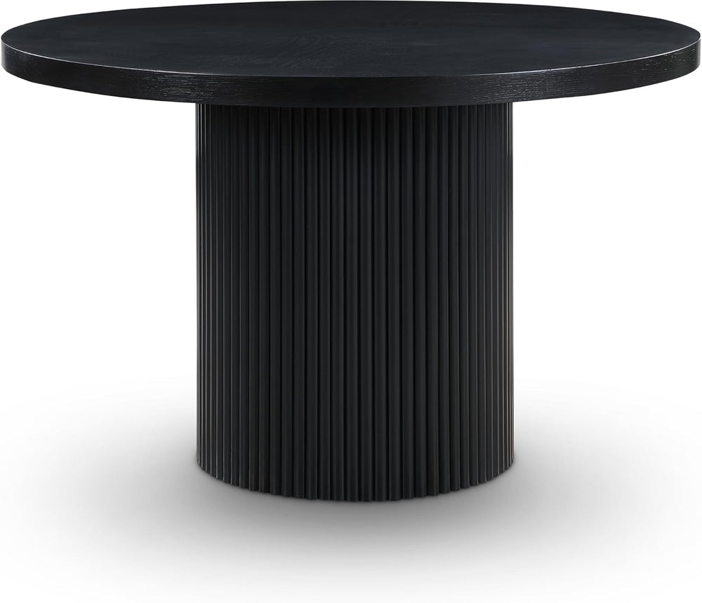 Meridian Furniture 728Black-T Belinda Collection Mid-Century Modern Dining Ta...