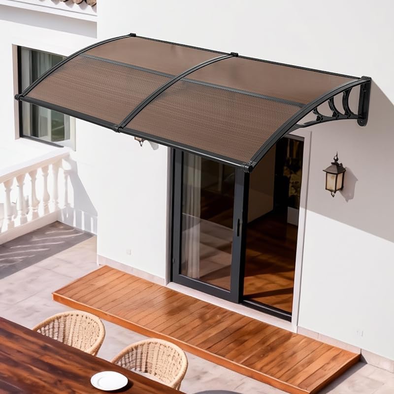 VEVOR Awnings for Door Entrance 38" x 78" Window Awning Canopy Exte...