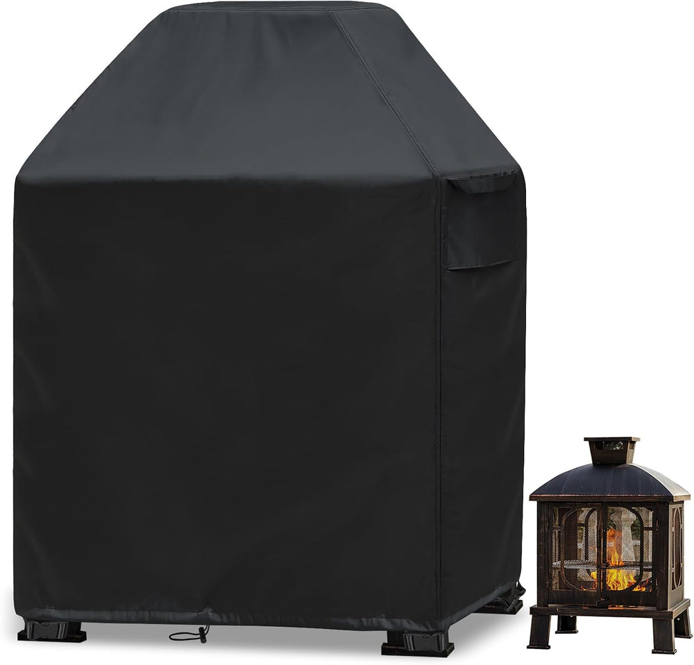 Outdoor Fireplace Covers Waterproof 600D - 24" D x 32" W x 44" H
