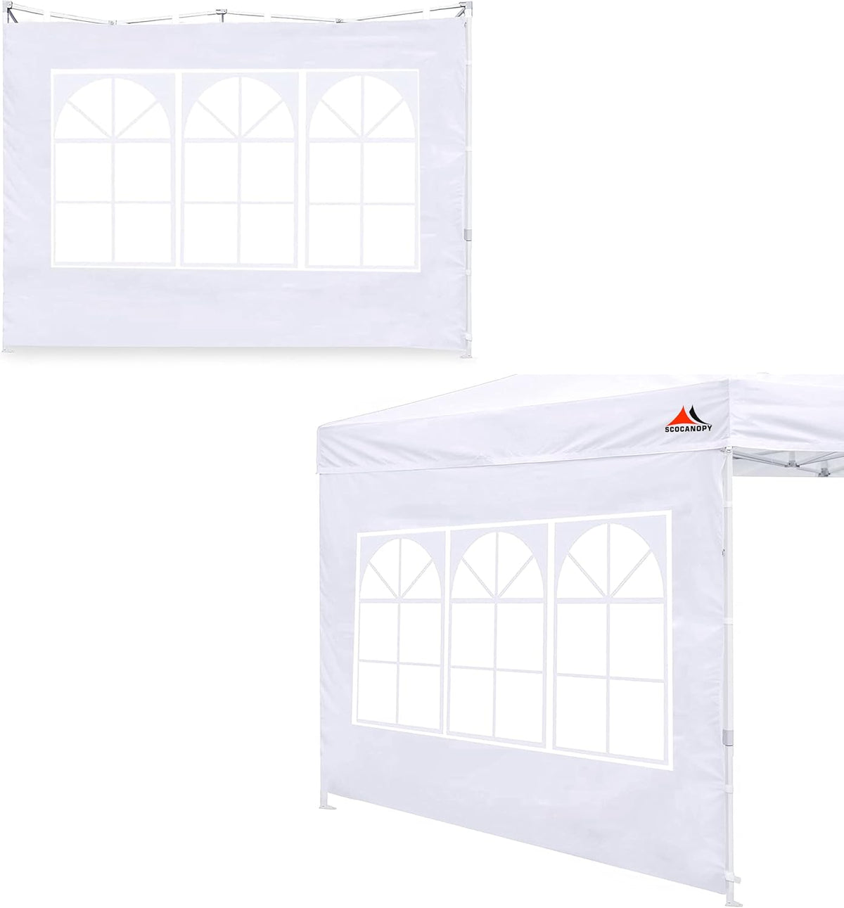 scocanopy sidewall with window for 10x10 canopy frame, main product view