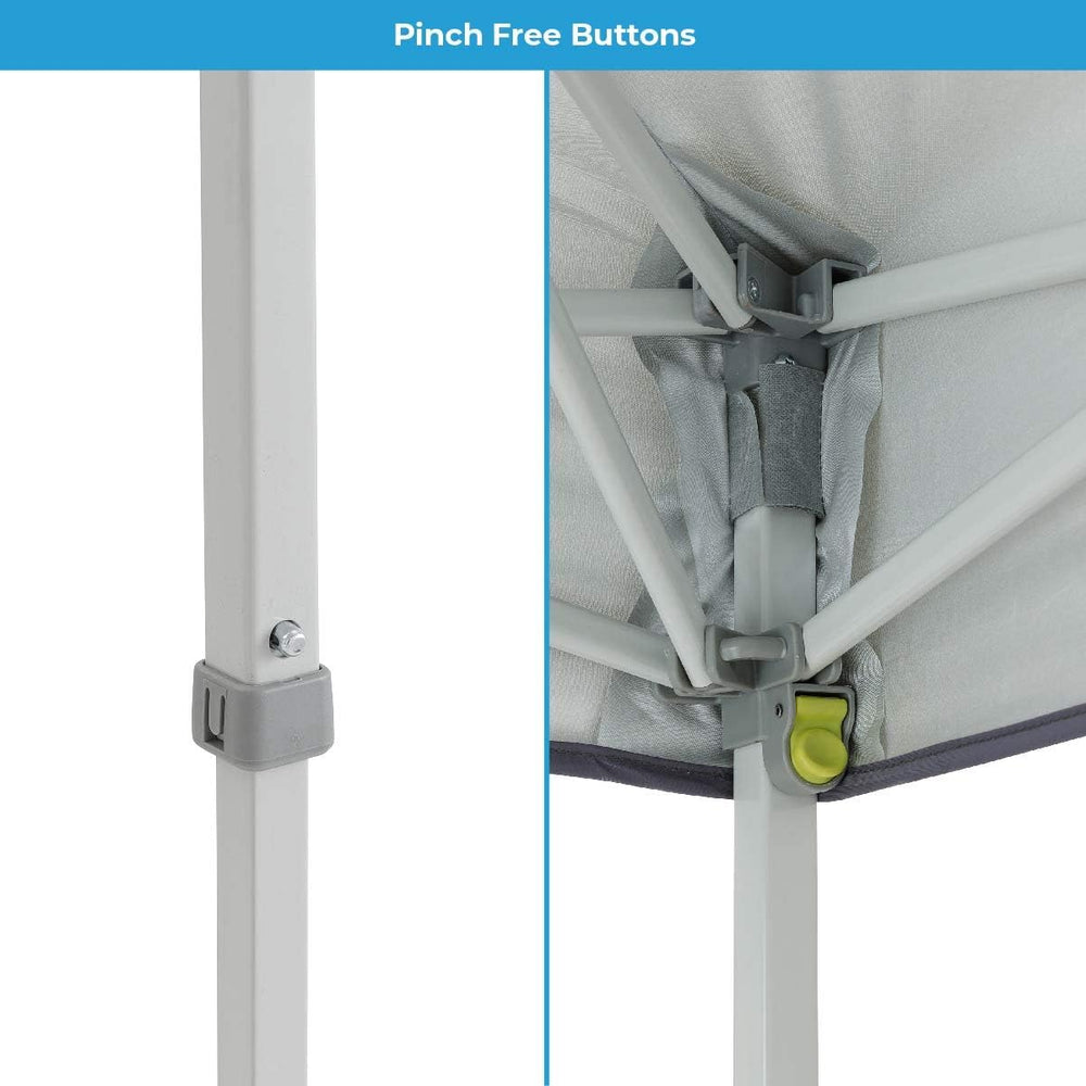 CORE 6 x 4 Instant Canopy Tent with Half Sunwall