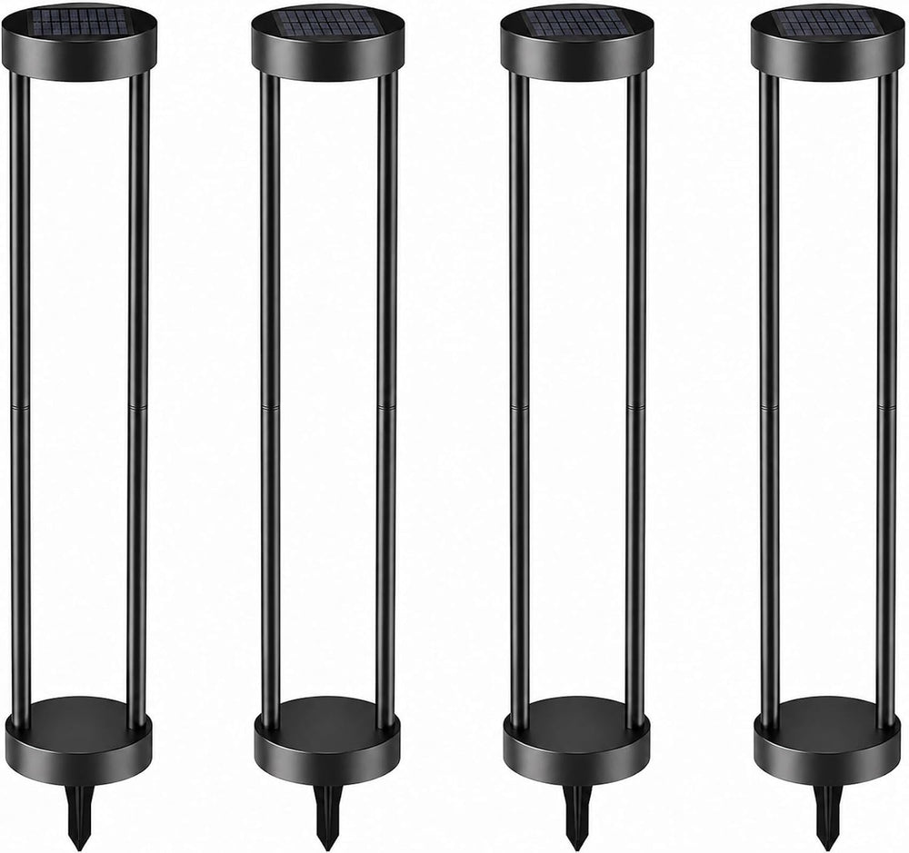 24" Solar Bollard Lights (4-Pack)