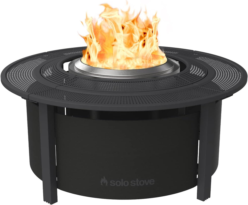 Solo Stove 42" Fire Pit Surround | Protective Barrier & Outdoor Tabl...