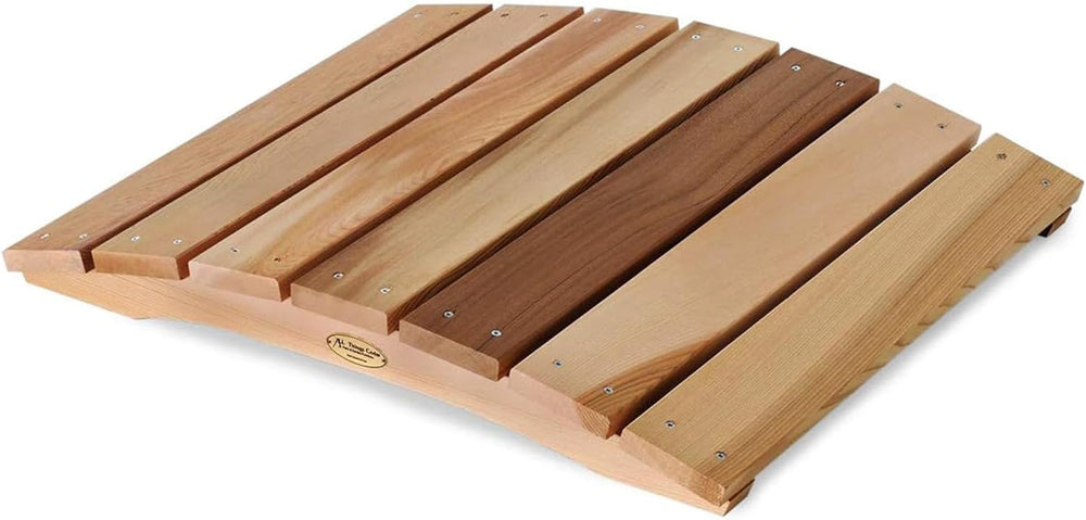 All Things Cedar Outdoor Wooden Garden Bridge for Walkway, Backyard Pond, 2’,...