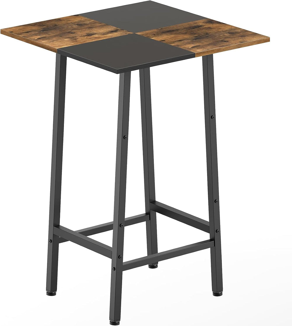 YATINEY Bar Table, Kitchen Dining Table, Bar Counter Height Table, Pub Color ...