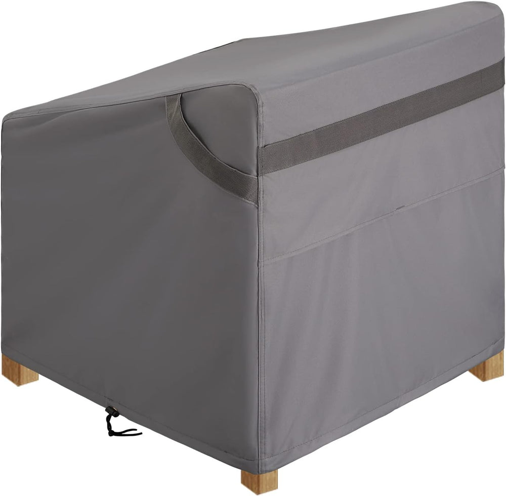 Waterproof Outdoor Single Arm Chair Covers Grey 36''w x 37''d...