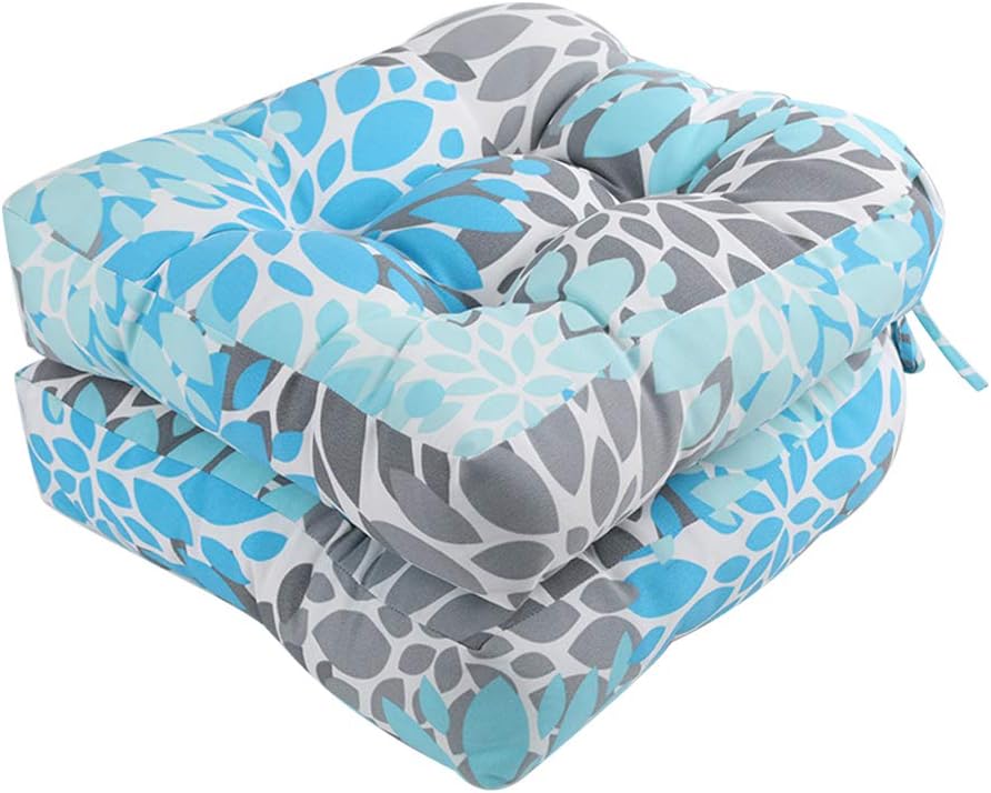 Outdoor Chair Cushions, Outdoor Cushions 19x19 inch, Patio Chair Cushions Sea...