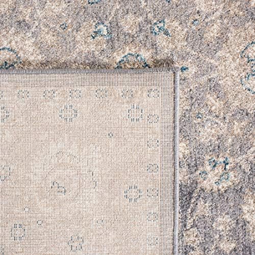 SAFAVIEH Sofia Collection Area Rug - 10' x 14', Light Grey & Beig...