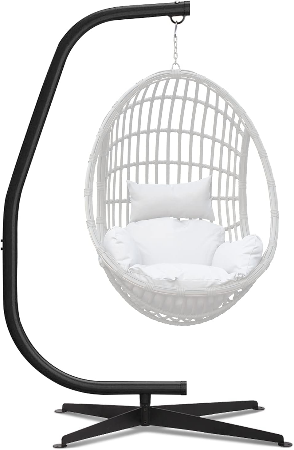 Hammock Chair Rack Portable Heavy Duty Solid Steel Holder Outdoor Indoor Hang...
