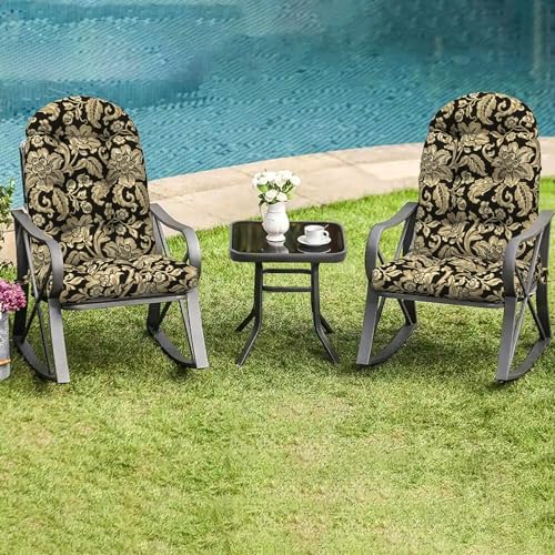 LVTXIII 2 Pack Outdoor Adirondack Chair Cushions, 44x19x4 Inch Water Repellen...