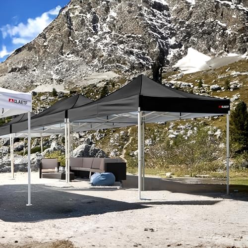 10x10ft Replacement Canopy Top - Heavy-Duty 500D 2500mm Waterproof & UPF ...