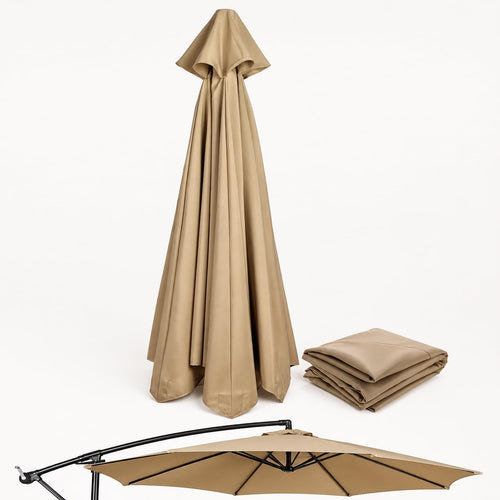 10 ft 6/8 rib umbrella canopy replacement outdoor, main product view