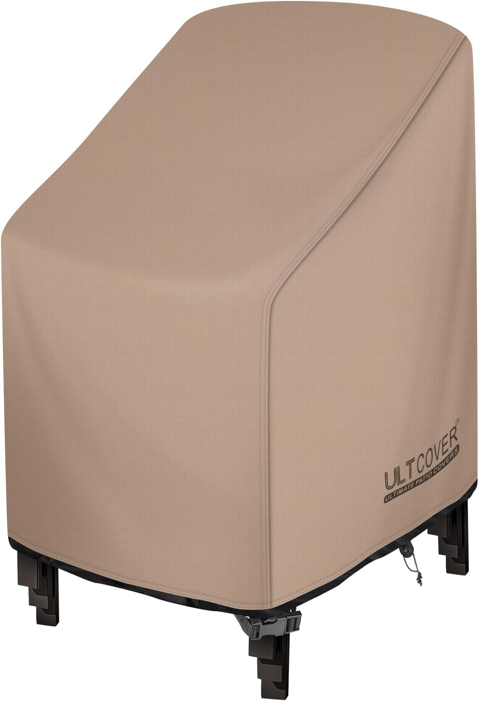 ULTCOVER Stackable Patio Chair Cover 26W x 34D x 45H in