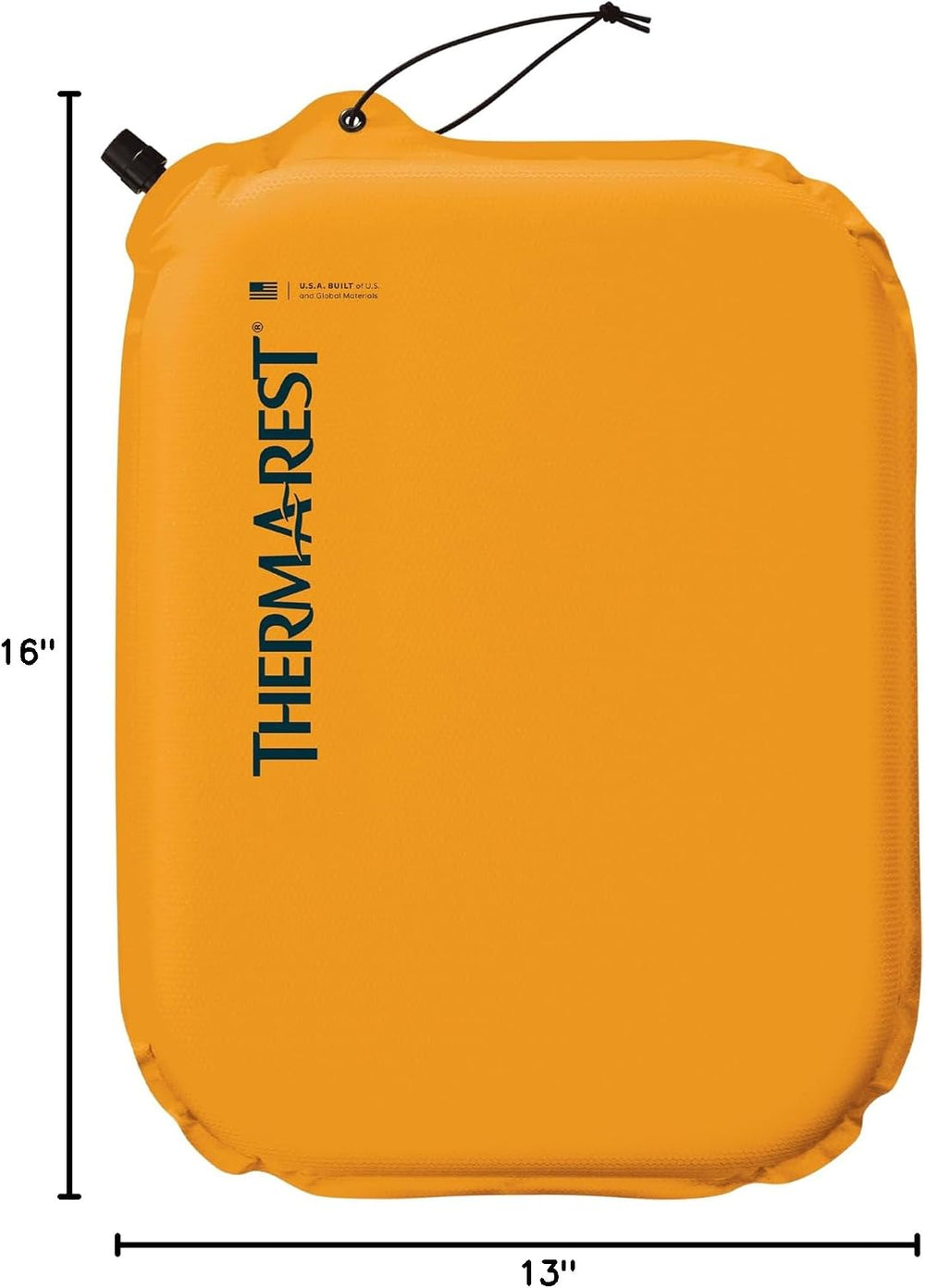 Therm-a-Rest Lite Seat Ultralight Inflatable Seat Cushion, Mango
