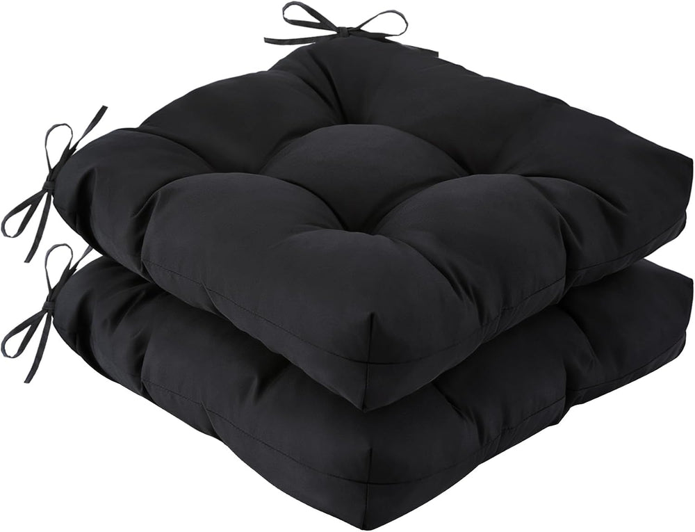 IASEAHK Outdoor Chair Cushions Set of 2, 19" x 19" x 5", Water...