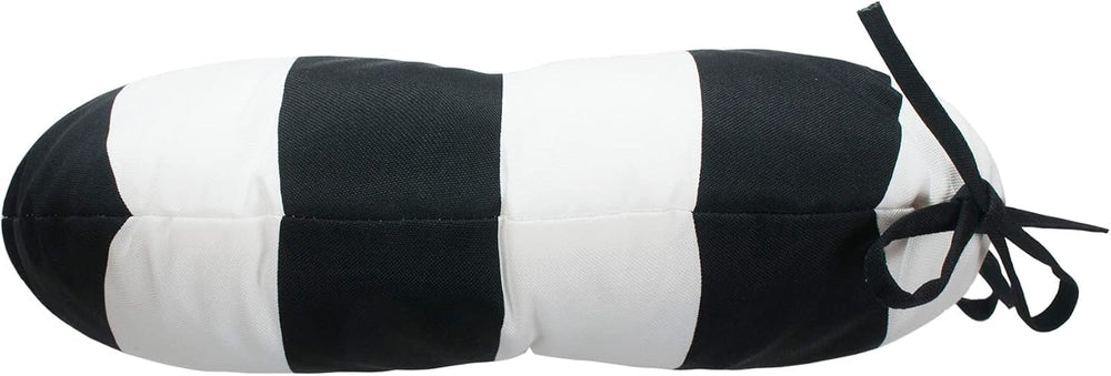 Magpie Fabrics Outdoor Round Bistro Seat Cushions with Ties, 15"x15&quot...