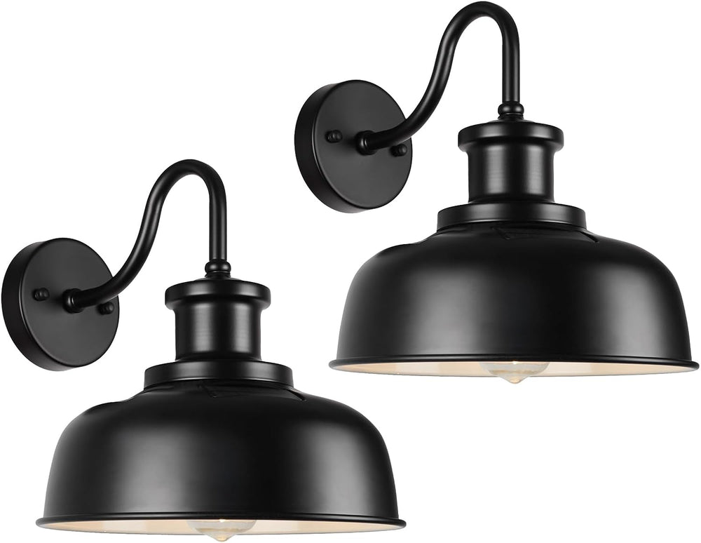 Solar Barn Lights for Outside, Outdoor Wall Lights Solar Powered, Farmhouse E...