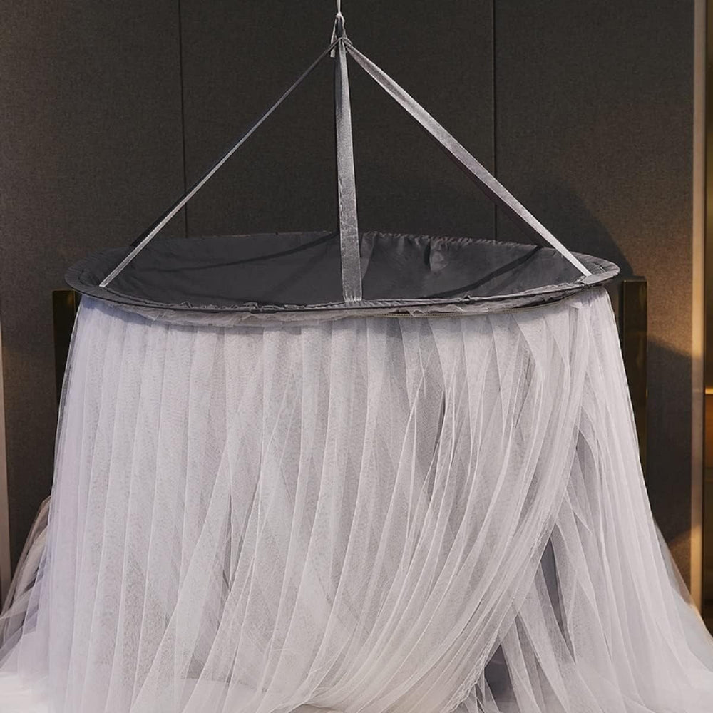 Kertnic Luxurious Bed Canopy for Girls & Adults - Double Layer Princess C...