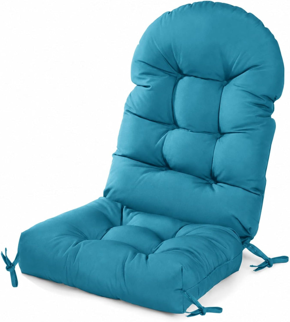 Rocking Chair Cushion, Outdoor Thick Adirondack Chair Cushions, High Back Sea...