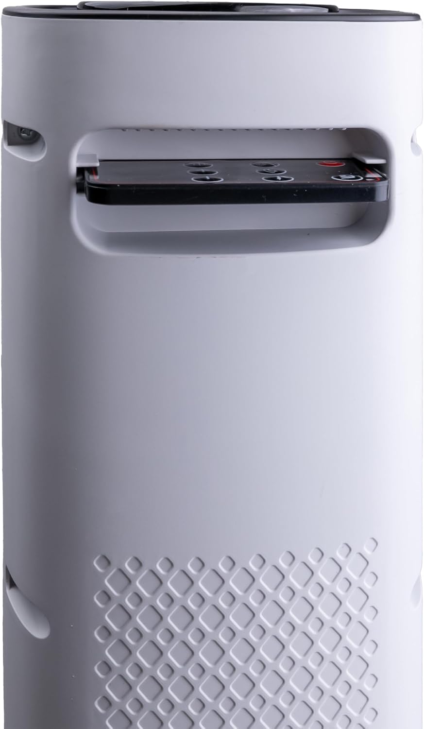 Comfort Zone 25" Oscillating Tower Heater with 3D Flame Effect