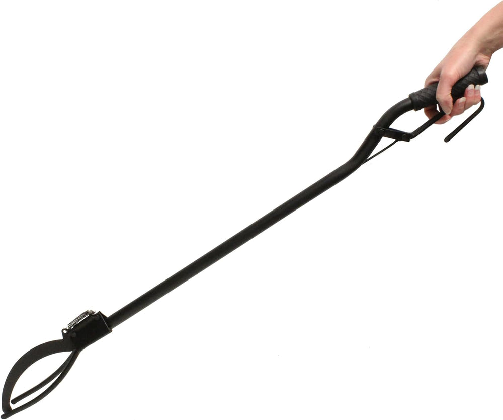 Redneck Convent Heavy-Duty Log Grabber Fire Tongs Poker Tool with Spring Hand...